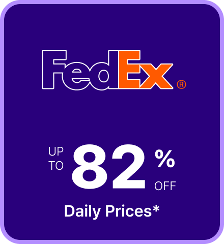FedEx up to 82% off daily prices