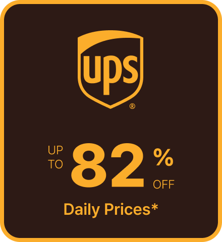 UPS up to 82% off daily prices